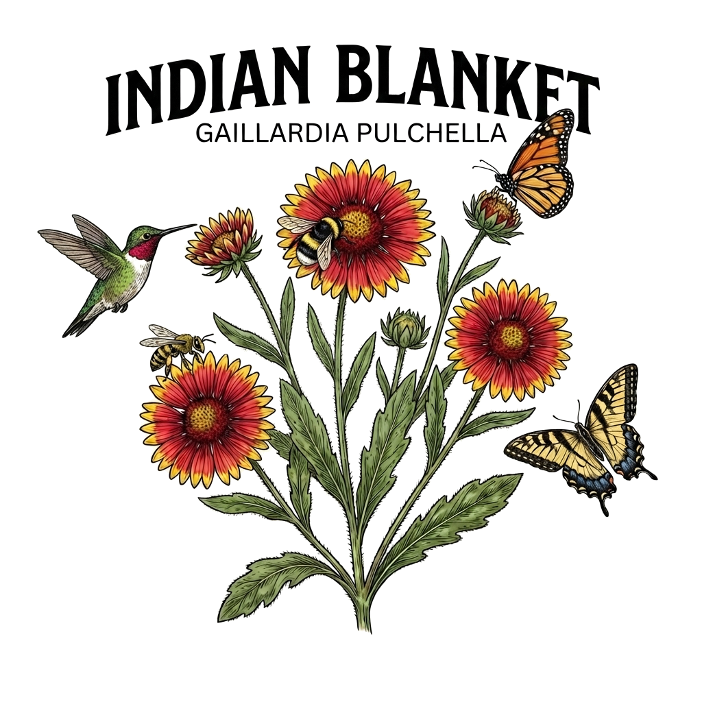 Indian Blanket design