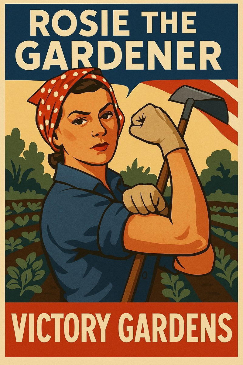 Rosie the Gardener design
