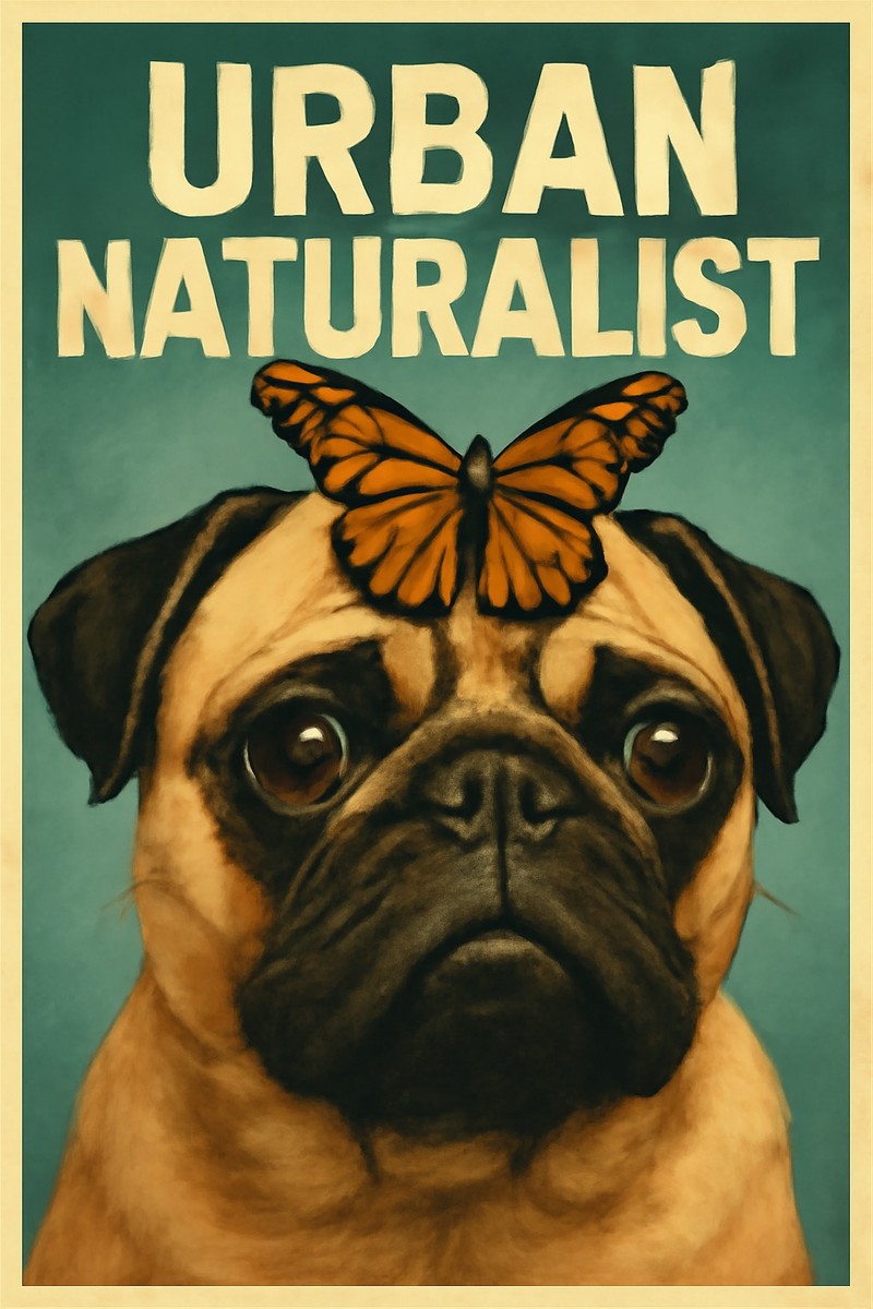 Pug Meets Monarch design